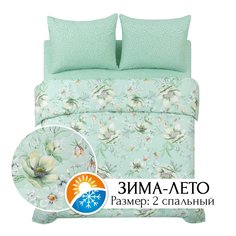 Постельное белье 2-спальное из бязи ЗИМА-ЛЕТО АРТПОСТЕЛЬ Женева арт. 604