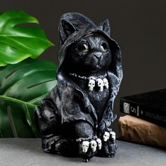 Фигурка "Коти хиппи" черный, 26х13х16см Хорошие сувениры
