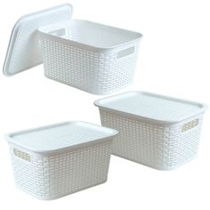 Корзины для хранения Tatkraft Petit, набор 3 шт