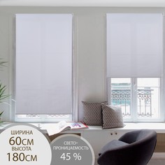 Штора рулонная «Механика», 60x180 см (с учётом креплений 3,5 см), цвет белый No Brand