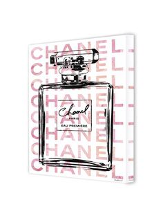 Интерьерная картина MaskOff на холсте в стиле поп-арт, в лофт, chanel, 33 х 59 см