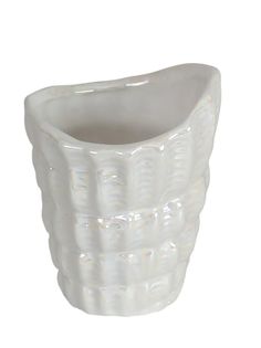 Стакан для зубных щеток ORION TB-1012WT, коллекция Seashell, 8,5x10,7 см Орион