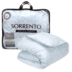 Одеяло 1,5-спальное Гусиный пух классика Премиум Sorrento Deluxe 140х205 см