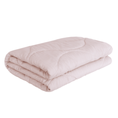 Одеяло Стеганое Евро 200х220 нежно-розовый зефирный оттенок МЯГКИЙ СОН
