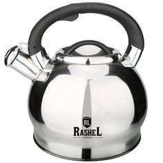 Чайник RASHEL из нержавеющей стали 2,5 л со свистком М-7183