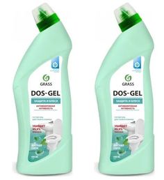 Чистящий гель GraSS DOS GEL Мятная сила 750 мл 2шт