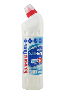 Белизна Гель SanFlora 4 в 1 отбеливающее 750 мл