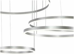 Подвесная люстра Indigo Galass 14001/4P Silver V000016L, Серебро, LED