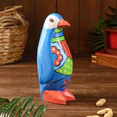 Сувенир "Пингвин" дерево 8х9х25 см No Brand