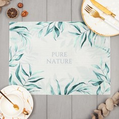 Салфетка на стол Доляна Pure nature ПВХ 40x29