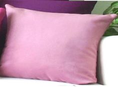 Подушка декоративная Zaberite, 30х50, Розовая пудра, велюр, подарок, подушка диванная