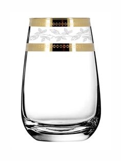 Подарочный набор стаканов с алмазной гравировкой PROMSIZ Лоза 350 мл 6 шт.