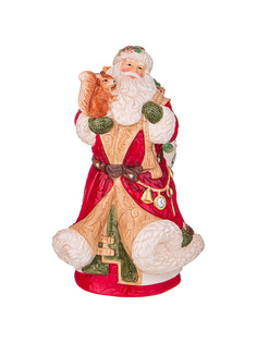 Фигурка декоративная Lefard Дед Мороз керамическая 19x20x31 см 59-714