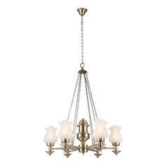 Люстра ESCADA 5085/6 подвесной , ANTIQUE BRASS