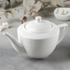 Wilmax England Чайник заварочный «Юлия Высоцкая», 900 мл, цвет белый