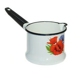 Ковш сталь 1 л Керченский металлургический завод 90104-072/4 в ассортименте Керченская эмаль
