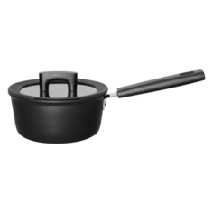 Ковш FISKARS Hard Face 1052226, 1.8л, с крышкой, черный