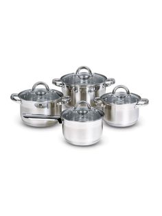 Набор посуды Kelli KL-4266 8 предметов 2л 2,9л 3,9л сотейник 2,1л