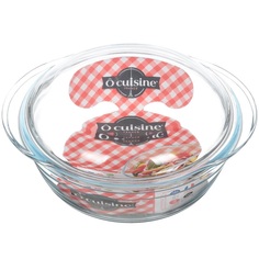 Кастрюля 1 л с крышкой жаропрочное O Cuisine 207AC00/1043 No Brand