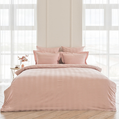 Постельное белье La Prima мако-сатин семейный, розовая камея