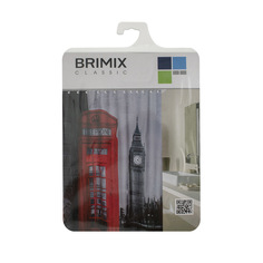 Штора для ванной комнаты, душа, занавеска в ванную BRIMIX 02-02
