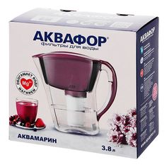 Фильтр-кувшин Аквафор Аквамарин белый 3,8 л
