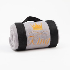 Плед "Этель" King130х150 см, 100% п/э, флис 160 гр/м2