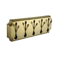 Вешалка настенная Elghansa HRM-690-Bronze пластик 5 крючков