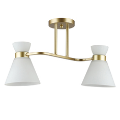 Светильник потолочный De City люстра золото E27 Дэла 635016302