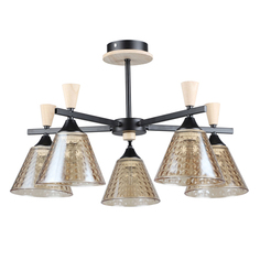 Светильник потолочный De City люстра лофт E27 Дэла 635015605