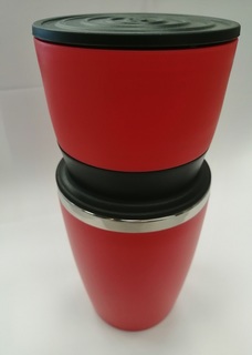 Кофемолка EasyHoreca 3 в 1 красный