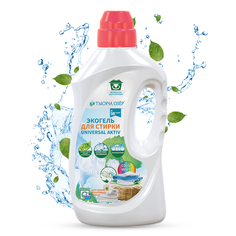 Гель для стирки Эко Универсальный для белого и цветного белья с энзимами Тысяча озёр 1л