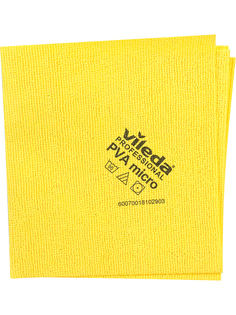 Салфетка микроволоконная Vileda микрофибра пва микро желтая 380х350 мм 1 шт.