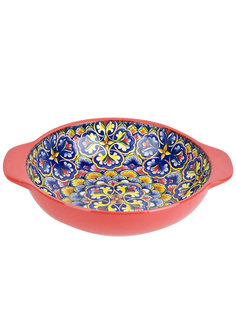 Салатник с ручками 25x20,5x6 см фарфоровый Nouvelle Arabesque 860103