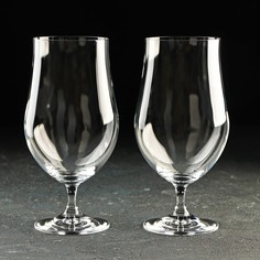 Набор бокалов для пива «Бар», 550 мл, 2 шт Crystal Bohemia