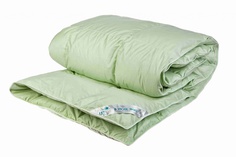 Одеяло ISTOK ЭЛИТ (Зеленый Инлет, 180*200 Облегченное пух)