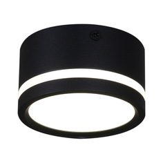 Точечный светильник Reluce 81153-9.5-001MN LED7W BK накладной