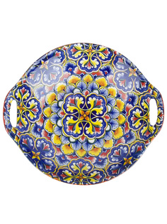 Блюдо сервировочное с ручками Nouvelle Arabesque фарфор 22,5х20,5х4,5 см 860102