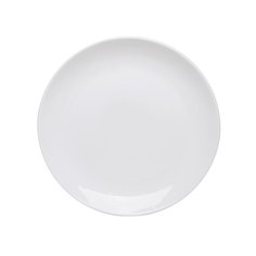 Тарелка обеденная Tudor England Royal White фарфоровая белая 255 мм TU2204-4, 978474