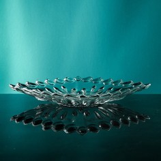 Тарелка стеклянная "Дипломат", Иран (6 шт) No Brand
