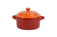 Форма для запекания K571R-OR жульенница горшочек для духовки керамический 230мл No Brand