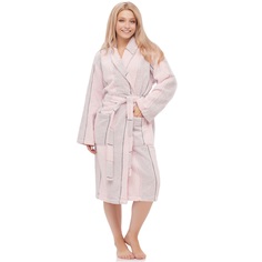 Халат женский AtlasPlus Полоска розовый L-XL