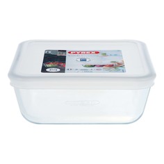 Контейнер Pyrex стеклянный 15x15x5 см
