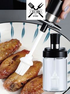 Контейнер для специй с кисточкой/стеклянный 250 мл Best Room