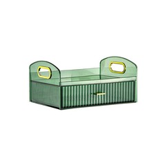 Органайзер для косметики открытый зеленый Bravostyle