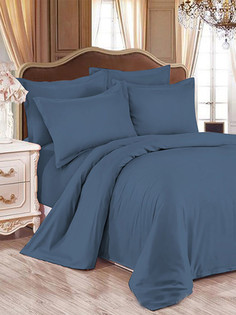 Пододеяльник Milky Garden "Azul" 2-спальный на молнии 175х215 см