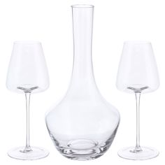 Набор для вина, 2 перс, 3 пр, бокалы/декантер, стекло, Sorento Kuchenland