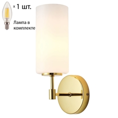 Бра с лампочкой Favourite Palmarius 2815-1W+Lamps E14 Свеча