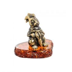 Фигурка декоративная Art East, Зайчик с морковкой, 3 см