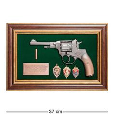 Панно настенное Art East Наган со знаками ФСБ 37 см